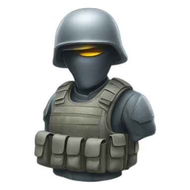 Ghost Soldier Simon Riley sticker