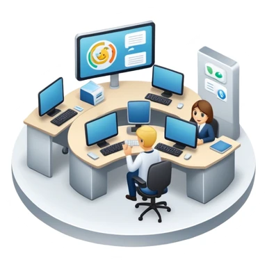 mon entreprise de technologie avec une économie circulaire dans la gestion des parcs informatiques  sticker