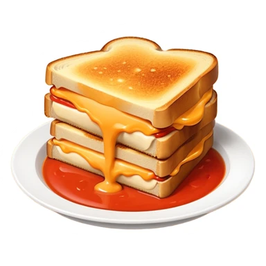 grilled cheese and tomato soup sticker