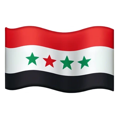 New flag of Syria sticker