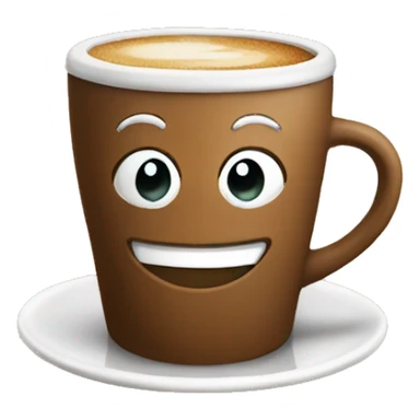 Cozy coffe cup sticker