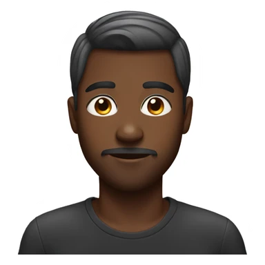 Black gay man sticker