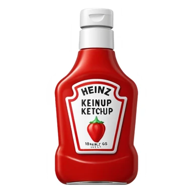 One Heinz Ketchup Sachets 10ml and One Heinz Mayonnaise Sachets 10ml nella stessa emoji (senza faccina) sticker
