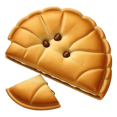 Panzerotto is a classic Italian street food from southern Italy. Best described as a folded pizza, fried until crispy golden brown, with a rich filling on the inside. It is a half moon shape sticker