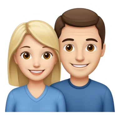 Love wife and me sticker