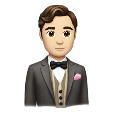 Gossip Girl Chuck Bass sticker