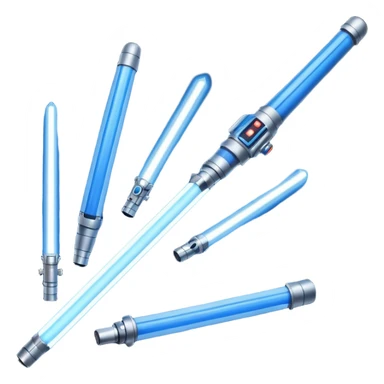 Ios 18, starwars lightsaber sticker