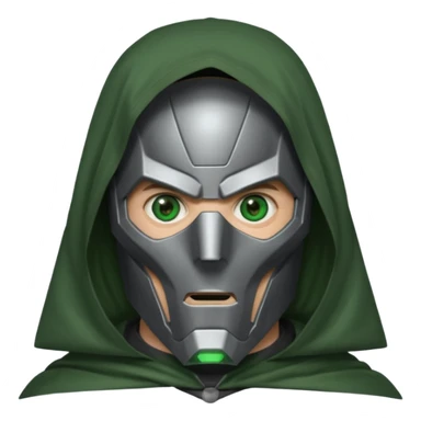 Rdj as Doctor Victor von Doom sticker