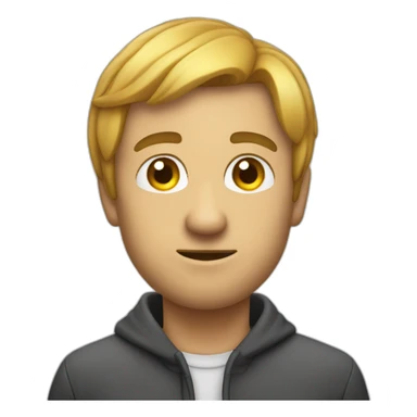 Homme qui salue un poulpe sticker