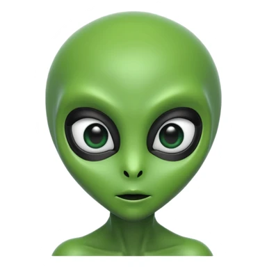 Alien sticker