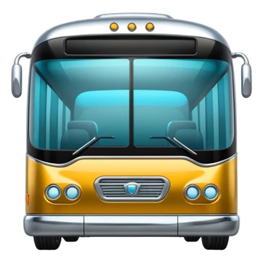 futuristic bus sticker