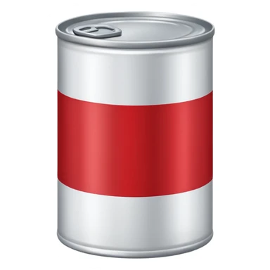 can of beans sticker