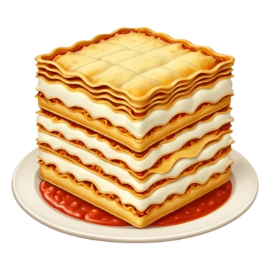 baked lasagna sticker