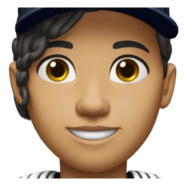 Brunette Yankees  sticker