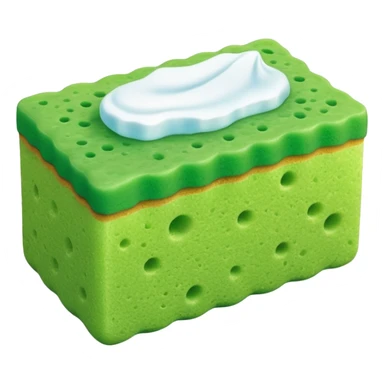 Sabão e bucha da cozinha sticker