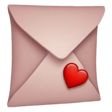 letter A in the red heart sticker
