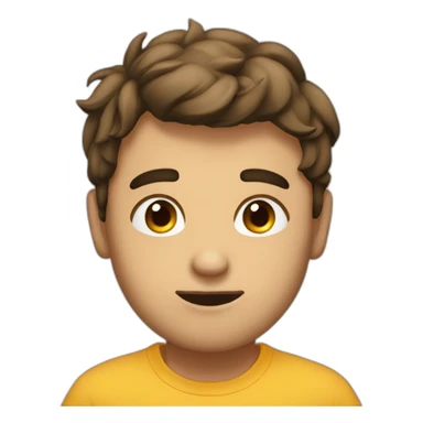 Bruh face with toung out sticker