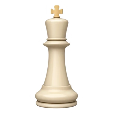 white rook chess piece, classic chess design sticker