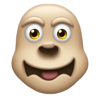 emojis d'un beauf en débardeur avec le ventre qui depasse sticker