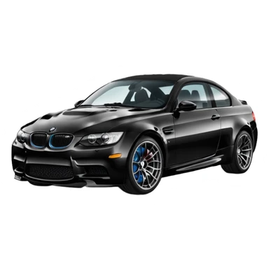 black bmw m3 sticker