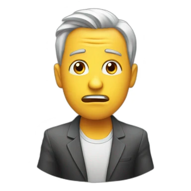 An entrepreneur afraid of failure sticker