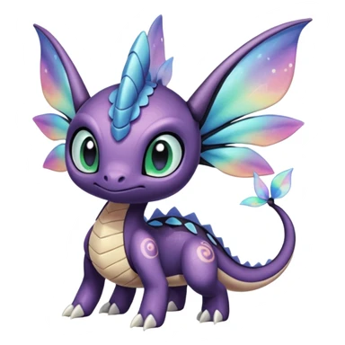 Meloetta-Cresselia-Palkia-Spyro-Toothless-Stitch-Fakémon-creature-hybrid sticker