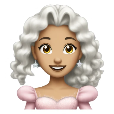 ariana as glinda from wicked sticker