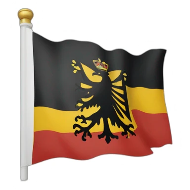 german empire flag sticker