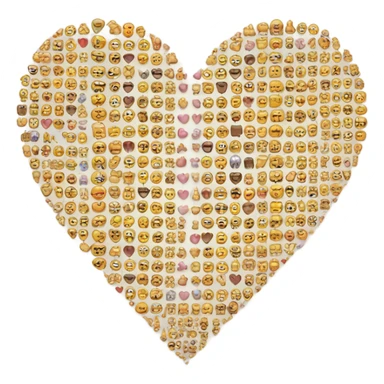 I miss you in a heart sticker