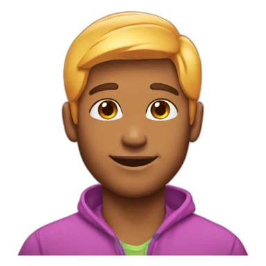 gay pride version of heart eyes emoji 😍 sticker