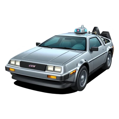 Back to the future sticker