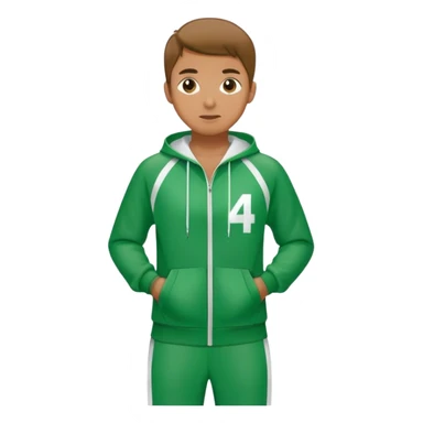 Squit Game plear 456 sticker