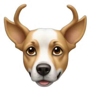 Chien-sur-un-cerf-volant sticker