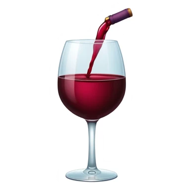 Corazón de color vino tinto oscuro sin nada arriba sticker