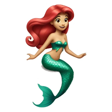 Ariel the little Mermaid  sticker