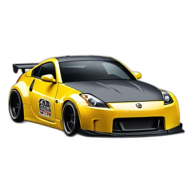 350z tuning drift sticker