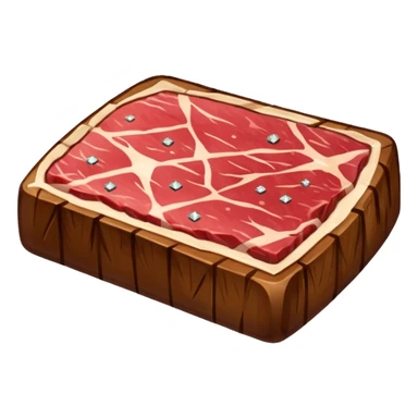 алмазный стейк, no background sticker