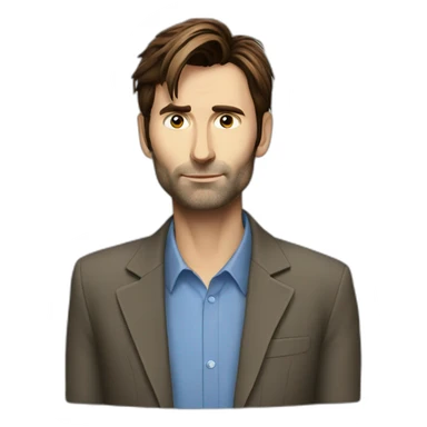 David Tennant sticker