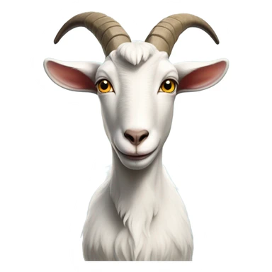 Goat with guns  sticker