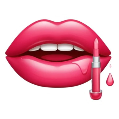Gloss labial uni makeup glass gloss sticker