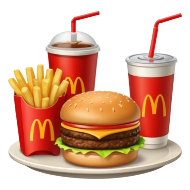 1990’s McDonald’s meal  sticker