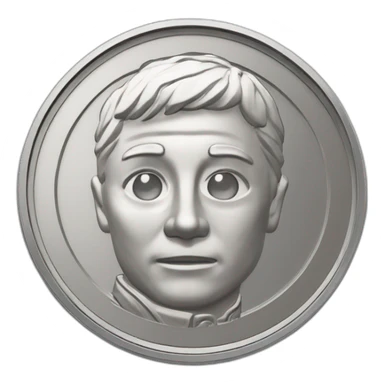 Latvian coin lats sticker