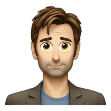 David Tennant sticker