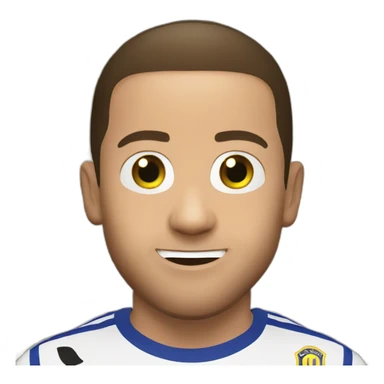 Eden Hazard sticker
