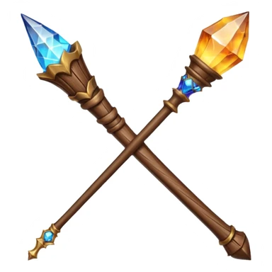 wizard's wand sticker