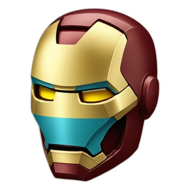 Ironman_with_mask kazakh_flag sticker