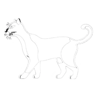 Puma brand logo as an emoji sticker