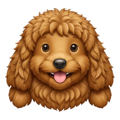 Thumbs up golden doodle sticker