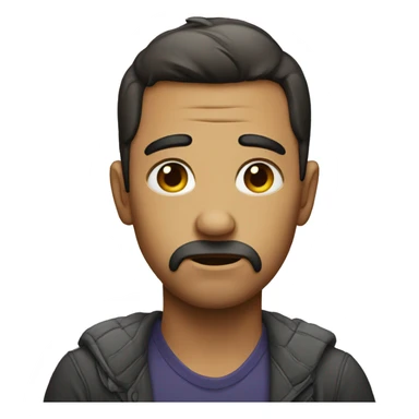 Sad gay person  sticker