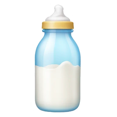 baby bottle milk sticker